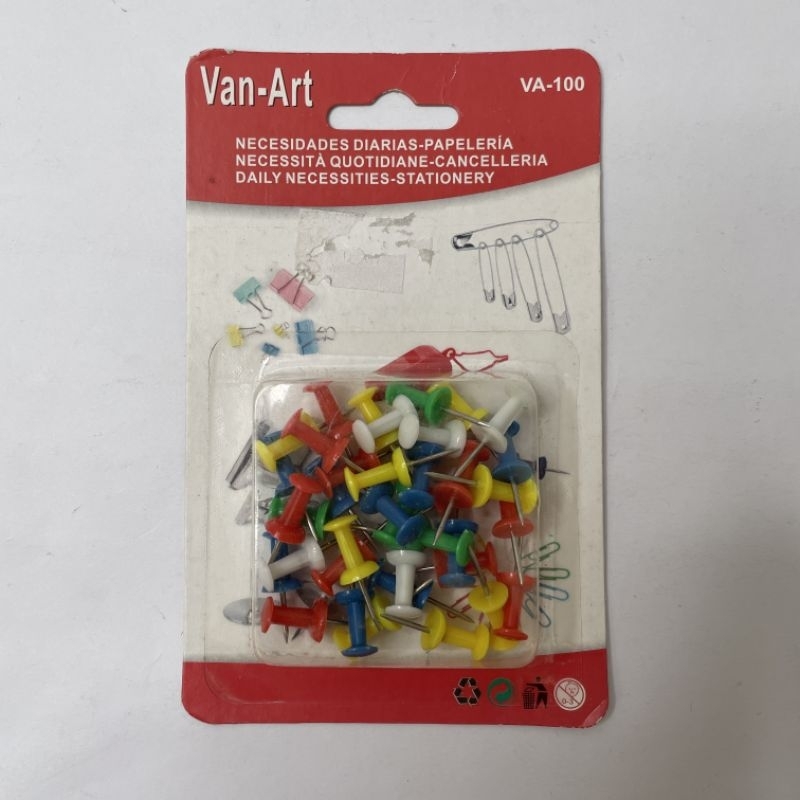 

push pin paku kertas paku mading van-art