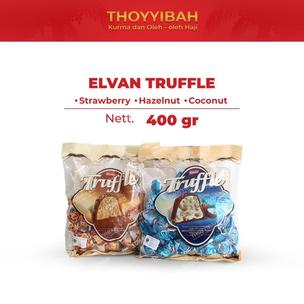 

Coklat Elvan Truffle Mix 400gr