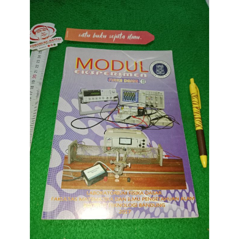 Buku Modul Eksperimen Fisika Dasar #2 by Laboratorium Fisika Dasar ITB.