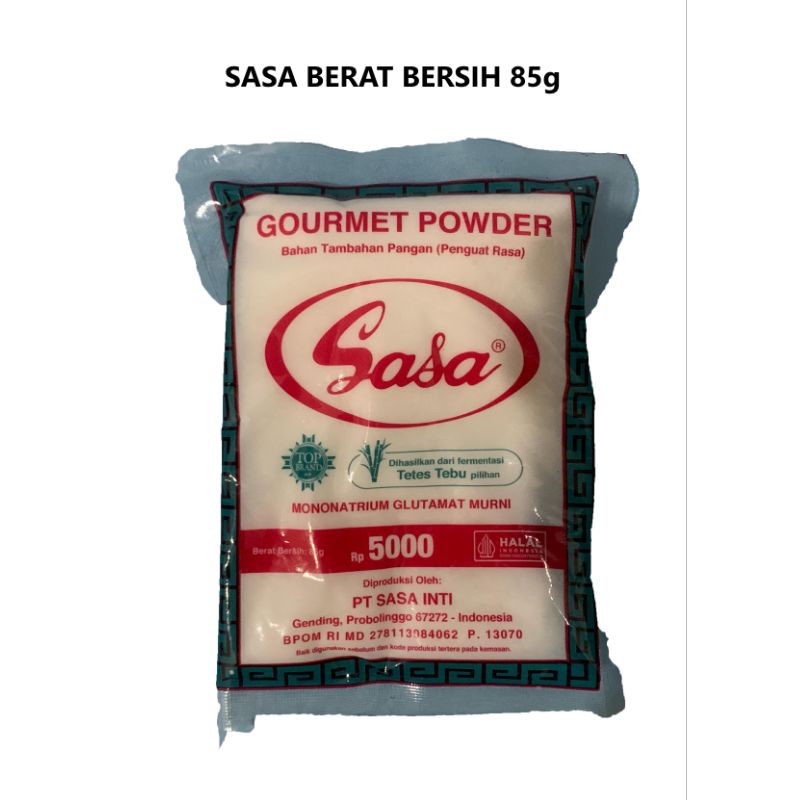 

Sasa Berat Bersih 85g