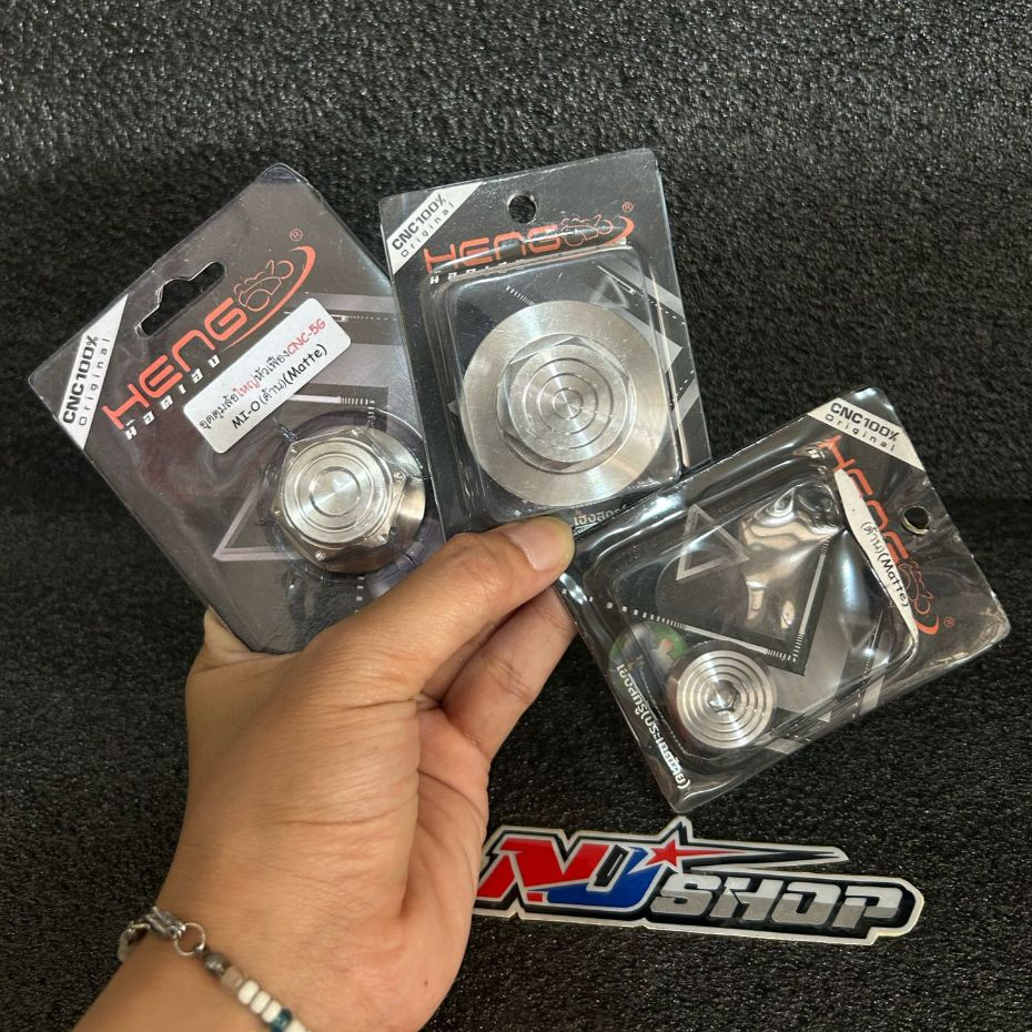 PAKET HEMAT Heng untuk MIO baut gardan, coin filter dan mur tromol stainless heng original thailand