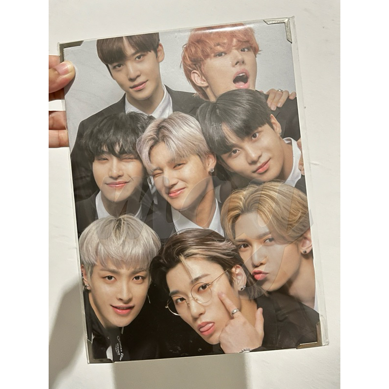 ATEEZ Group Photoframe from 1st ATINY MEMBERSHIP KIT
