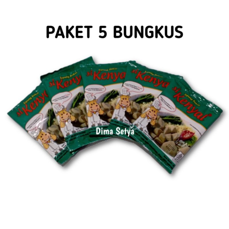 

SiKenyal tepung pengenyal bakso 32 gram ( 5pcs )