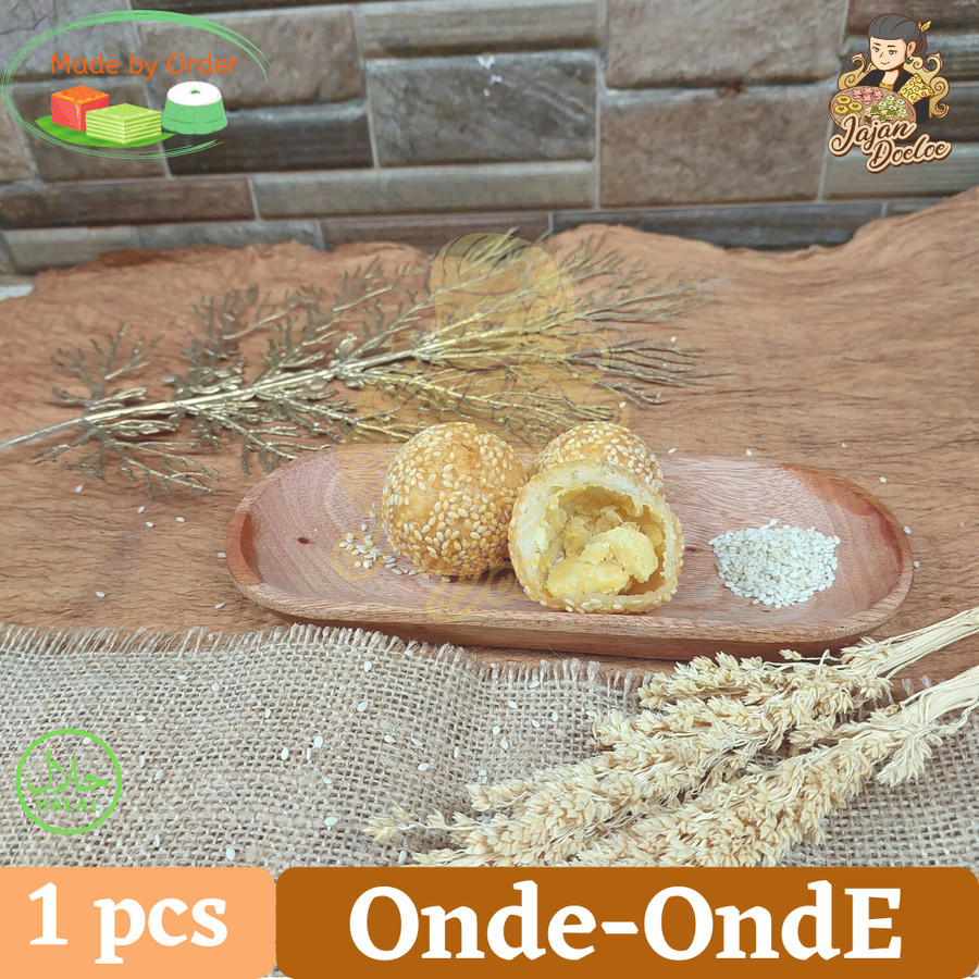 

Onde Kacang Hijau Wijen Homemade