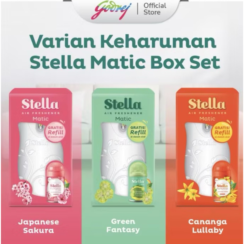 Stella Matic Box Set + Matic Refill Bisa Request