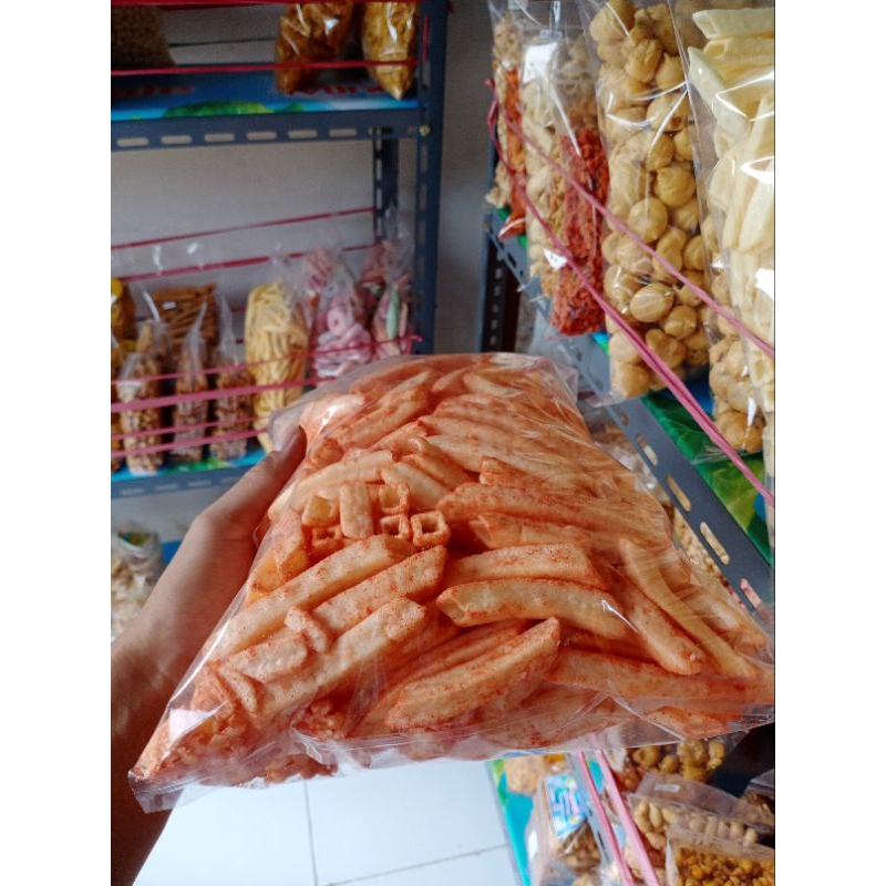 

Camilan Potato Gurih Balado 250 Gram Snack Cemilan