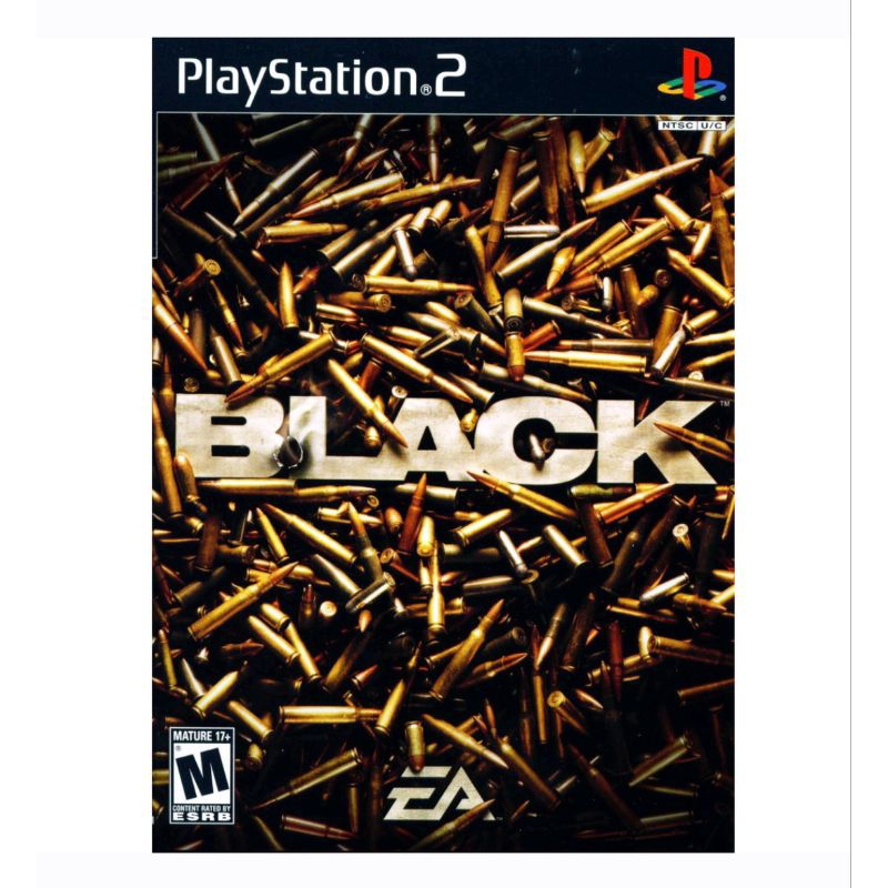 Kaset Ps2 Black - Kaset Game PlayStation 2 - Kaset Game Tembak-menembak - Kaset Game Black Ps2