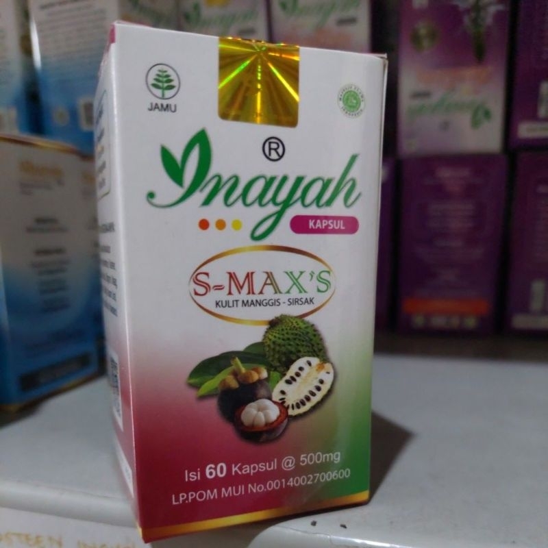 

Kapsul S Max s Kulit Manggis Sirsak Inayah SMaxs S Maxs