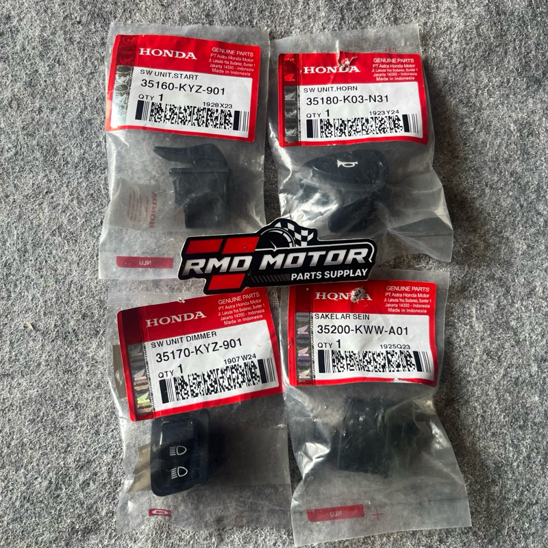 Saklar Tombol Set Vario 125 Old ( KZR ) Non Iss