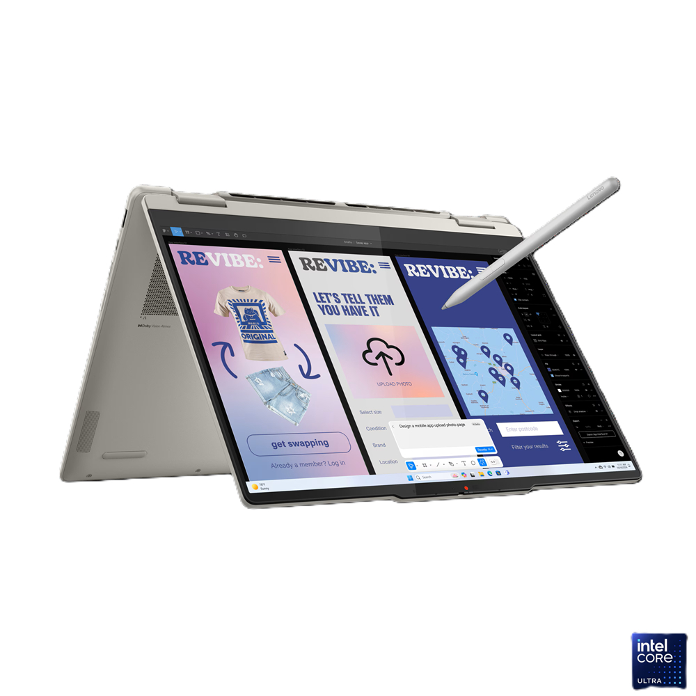 LENOVO YOGA 7 2IN1 14 OLED ULTRA 5 226V 16GB 512GB W11+OHS 14.0WUXGA PEN 3Y PREM+3ADP SEASHELL -3UID