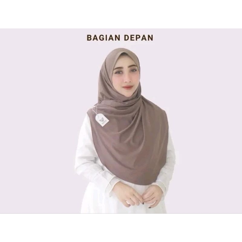 Hijab Oval Instan Hasti