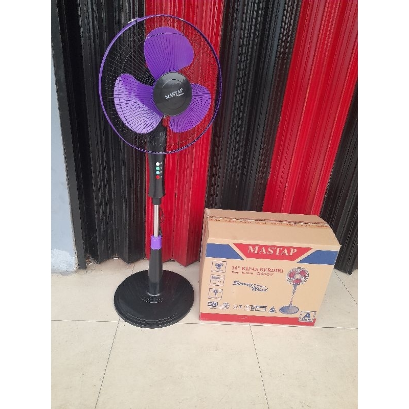 Kipas angin berdiri 16 inchi merk mastap sogoM160HUNGUharga rp 160.000barang baru