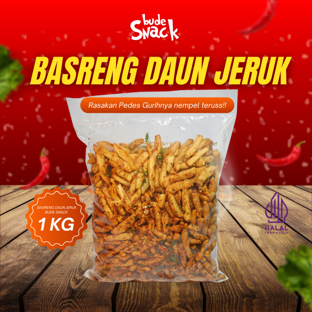 

Basreng Daun Jeruk – Pedes Gurihnya Nempel Terus!