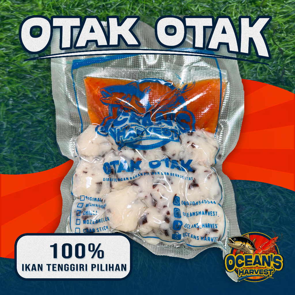 

OTAK OTAK IKAN ASLI VARIAN MUSHROOM 12 Pcs SUDAH TERMASUK CUKA TAUCO - MUSHROOM 12PCS