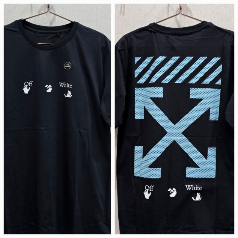 kaos off white cowok oversize
