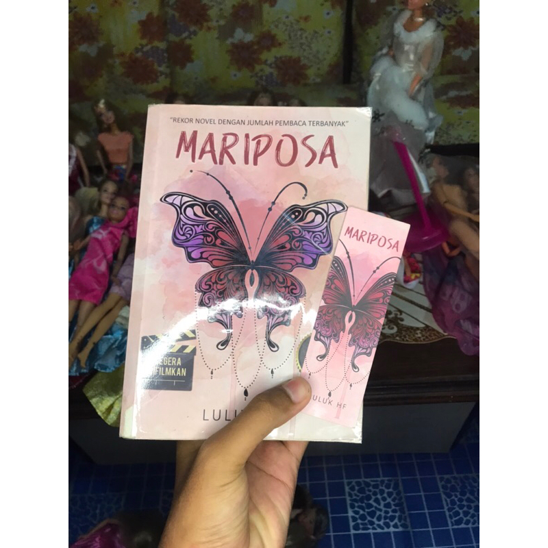 NOVEL MARIPOSA ORIGINAL PRELOVED SECOND SAELED / BUKU ROMANTIS REMAJA ANAK SEKOLAH bagus