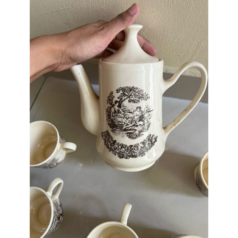 Teko Set Cangkir set Nakato 6pcs