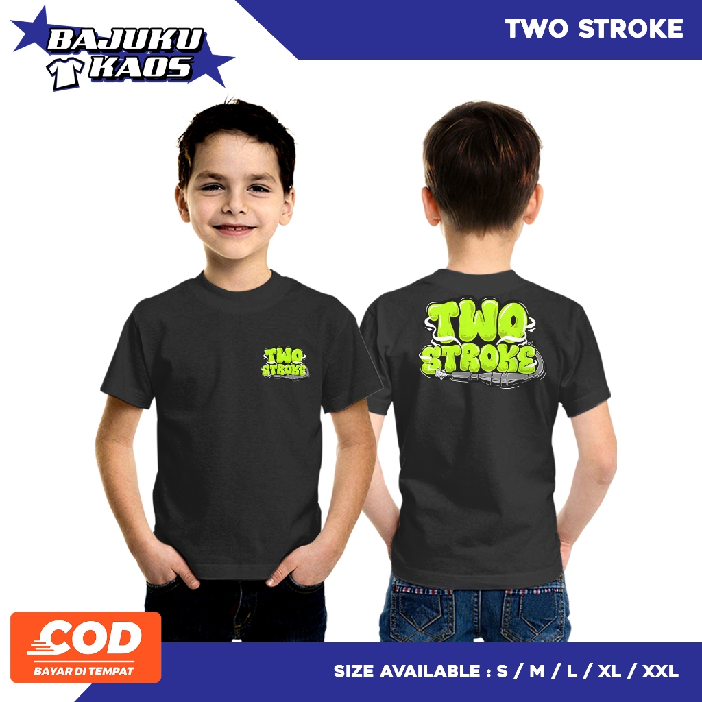 KAOS ANAK 2 STROKE | KAOS RACING ORIGINAL / KAOS 2 STROKE ANAK