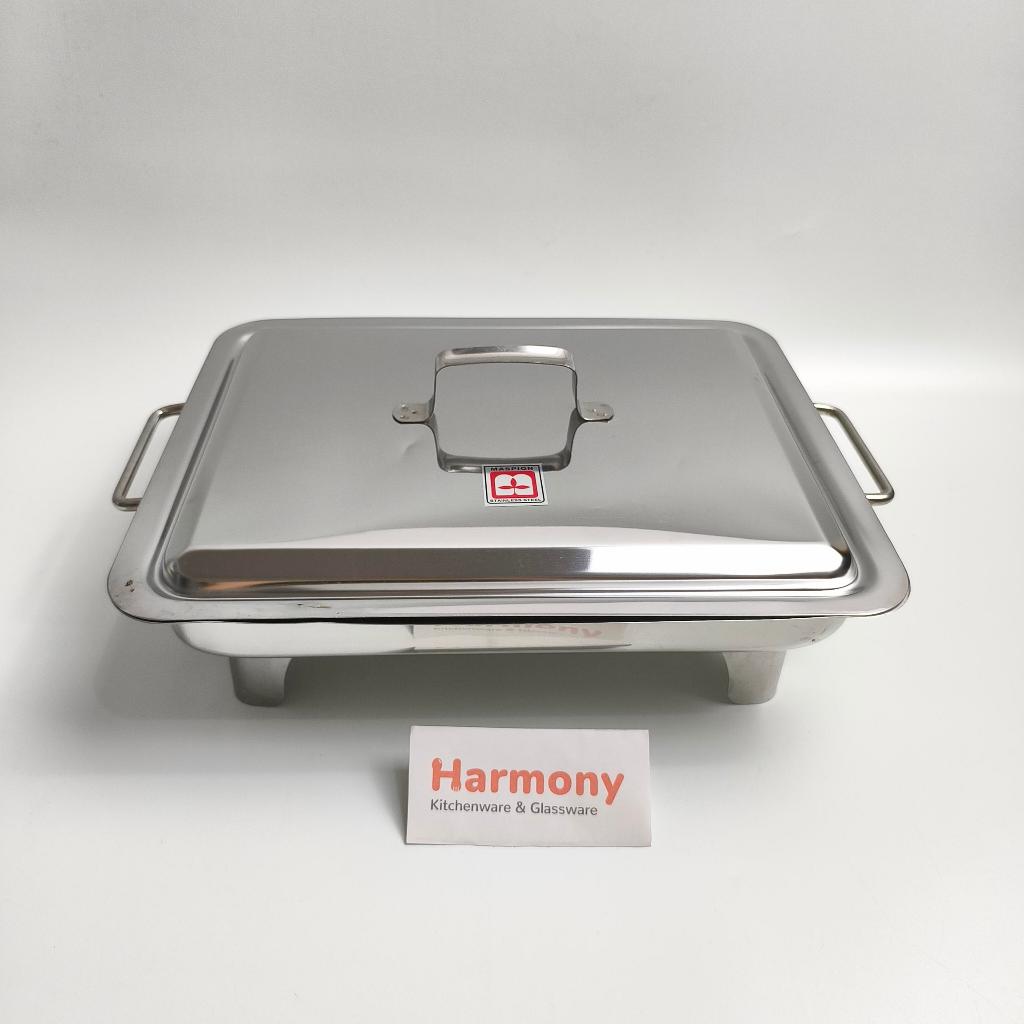 Maspion Maxim Sajiku Pan Prasmanan Warung Chafing Stove Fast Food Dish Tempat Makanan Catering