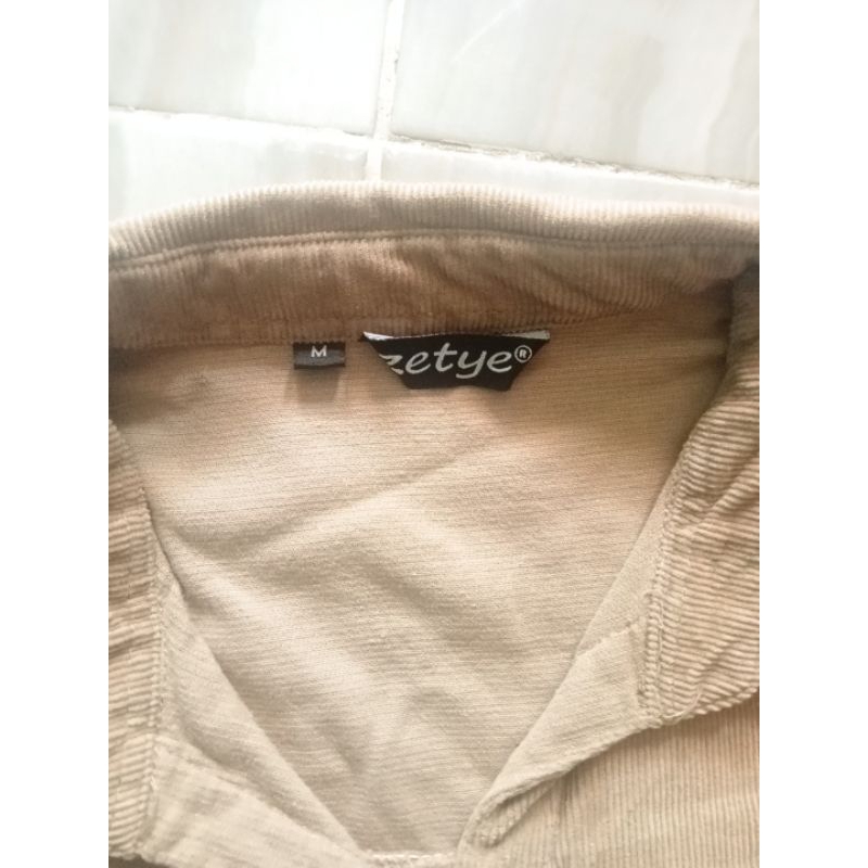 zetye kemeja Corduroy