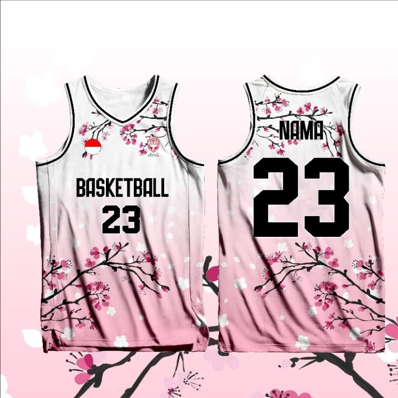 Jersey Basket Custom  – Baju Basket Keren Bahan Dryfit Premium | Bisa Nama & Nomor Sendiri
