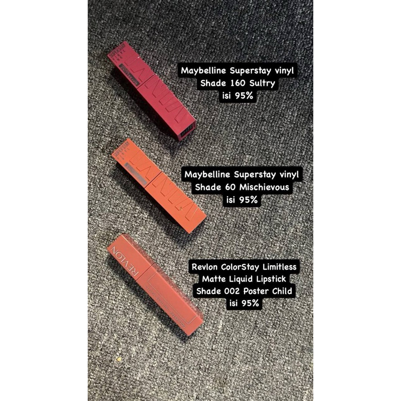Maybelline lipstik