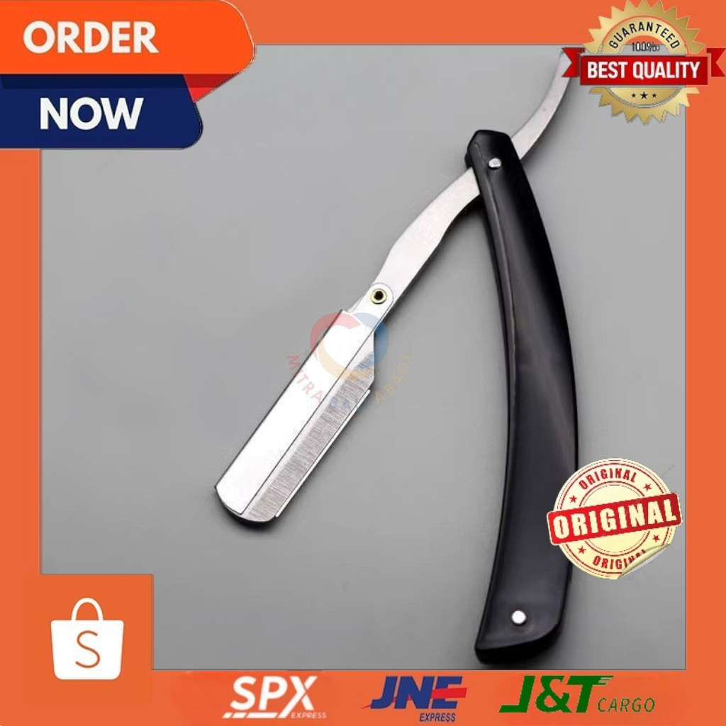 WANGDA Razor - Pisau Cukur -  Razor Barber  - Pisau  Lipat Barber
