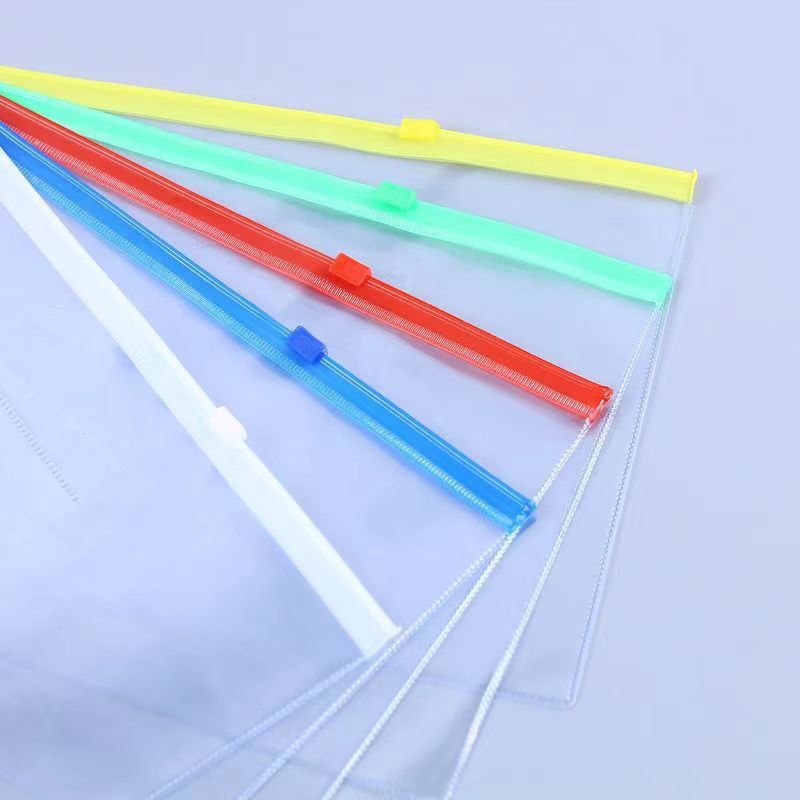 

Zipper Pocket Zip Bag Map Plastik B6 Kantong Pouch Map Zip