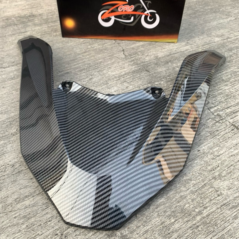 Dasi Body Depan PCX 160 Karbon Carbon Zoro