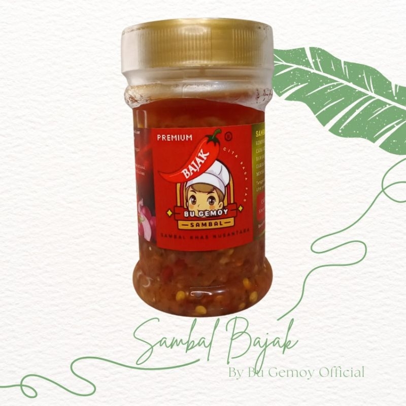 

Sambal Bajak Premium Bu Gemoy Original 150 g