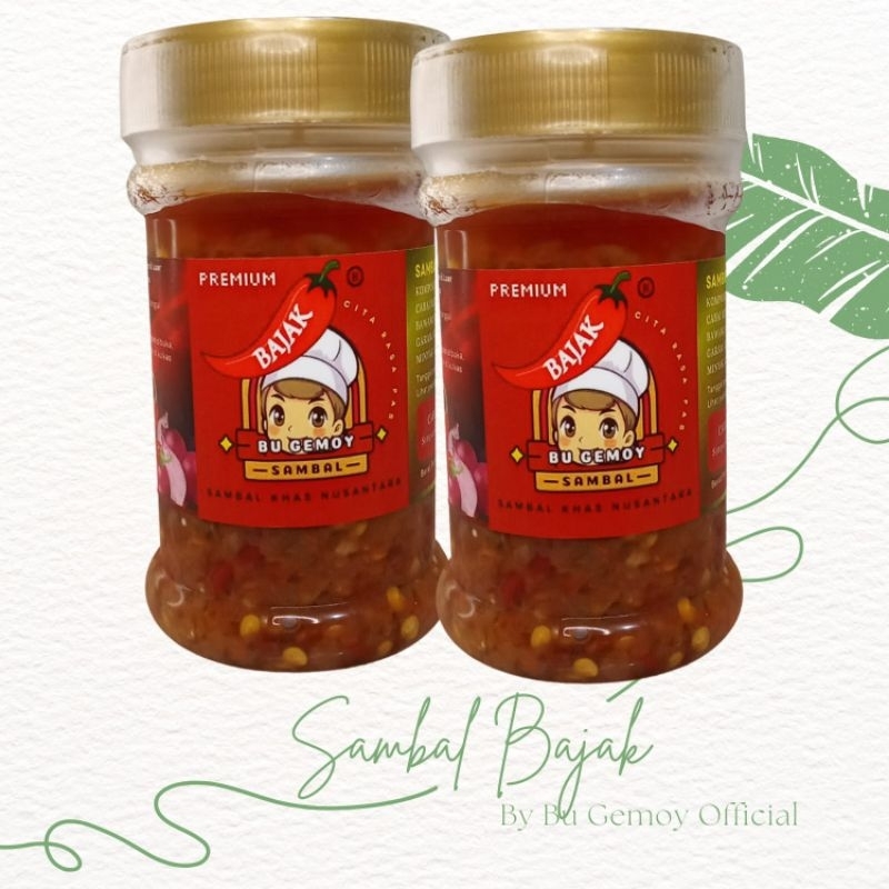 

Sambal Bajak Premium Bu Gemoy 150 g (2 pcs)