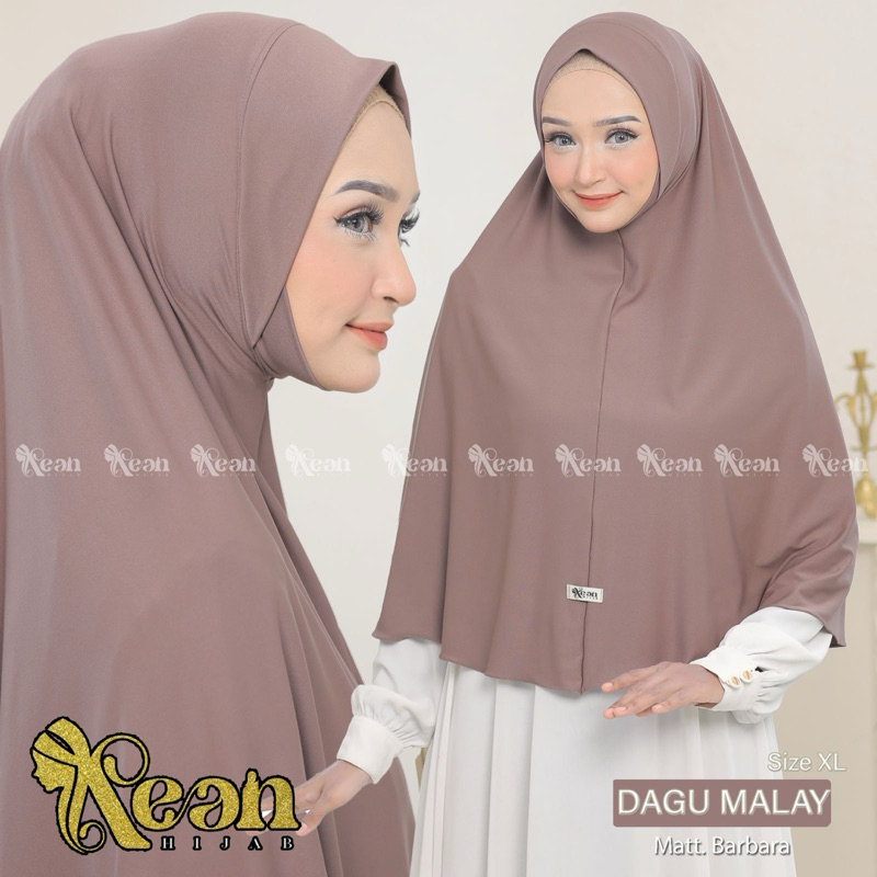 KEAN MALAY DAGU XL // HIJAB BERGO JUMBO MALAY DAGU BY KEAN