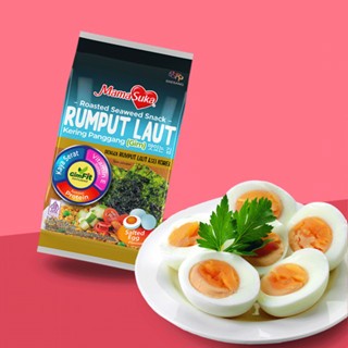 

Mama Suka rumput Laut Kering Panggang Rasa Salt Egg (Telur asin) 4.5gr @pack (2 pcs)