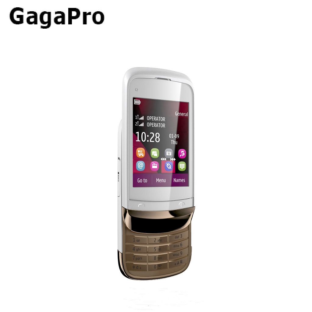 Nokia C2-03 Original Fullset  Hp Jadul Klasik Legendaris