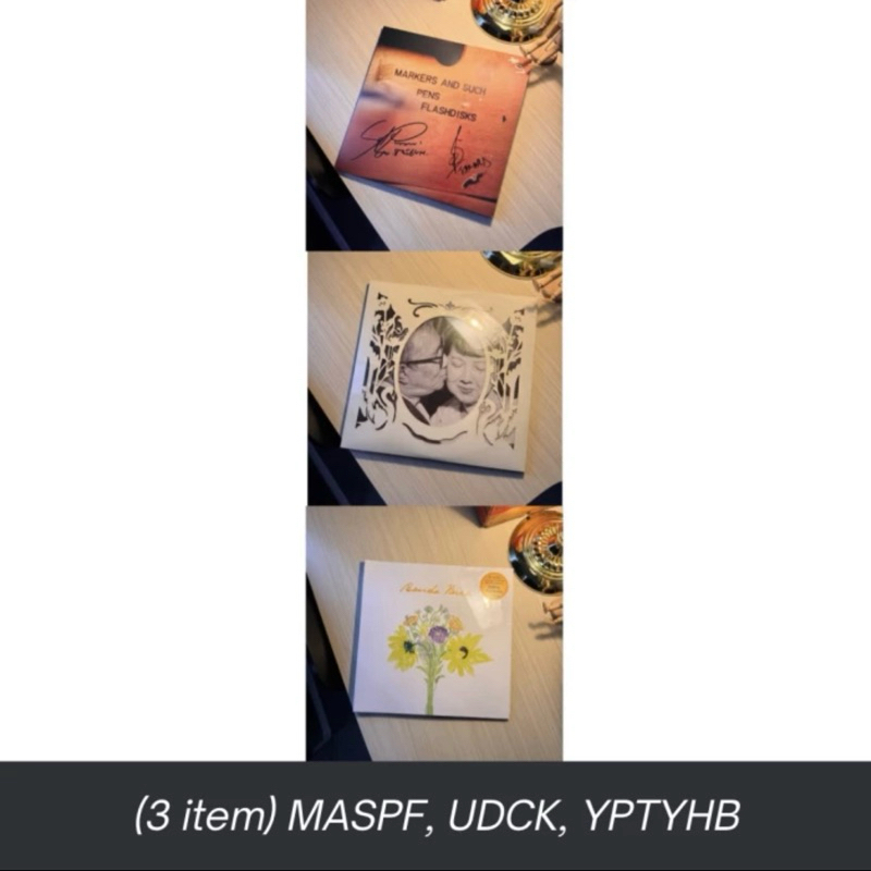 Paket 3 Vinyl / Piringan Hitam Sal Priadi, Nadin Amizah & Banda Neira (MASPF, UDCK & YPTYHB)