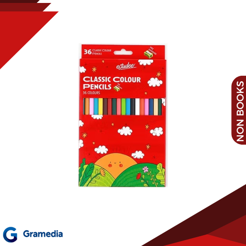 

Gramedia Medan - Estudee Classic Color Pencil 36 Es-Pcl36