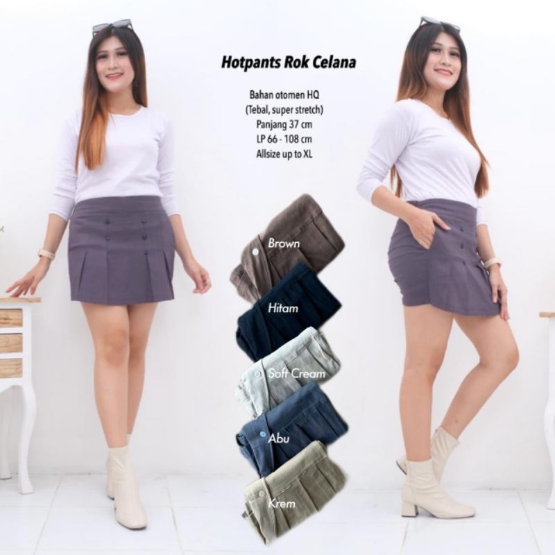 CELANA ROK PENDEK OTTTOMEN / CELANA + ROK / CELANA PENDEK