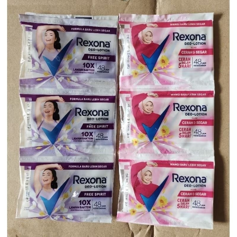 Rexona deodorant sachet