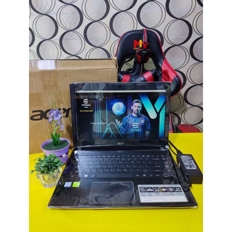 Laptop RENDER Gaming & Design ACER E5-475G V21 MettalicGrey