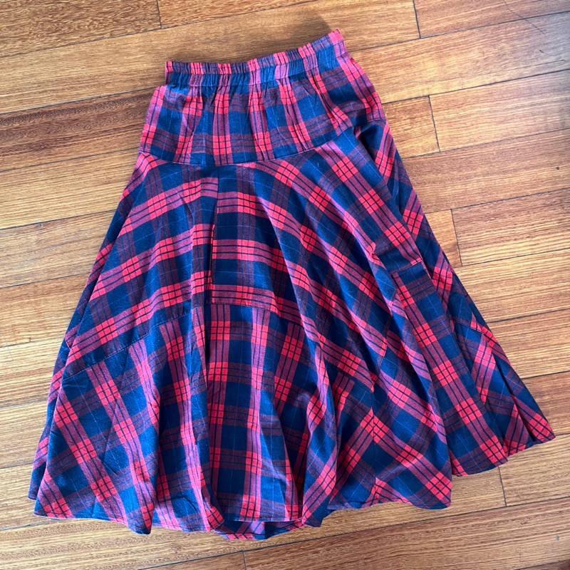Tartan Maxi Skirt