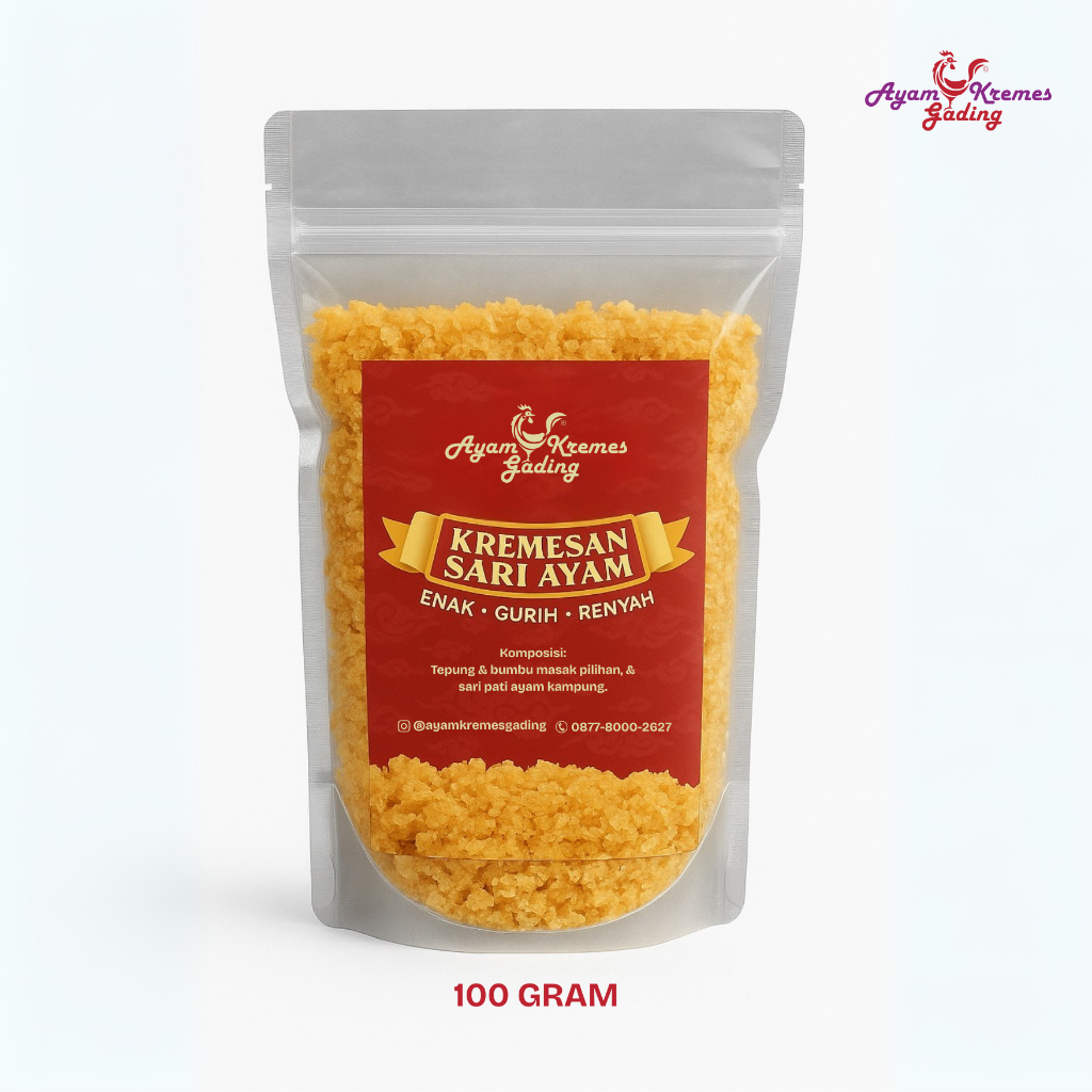 

Kremes AKG - 100g Kremes Ayam Original - Ayam Kremes Gading