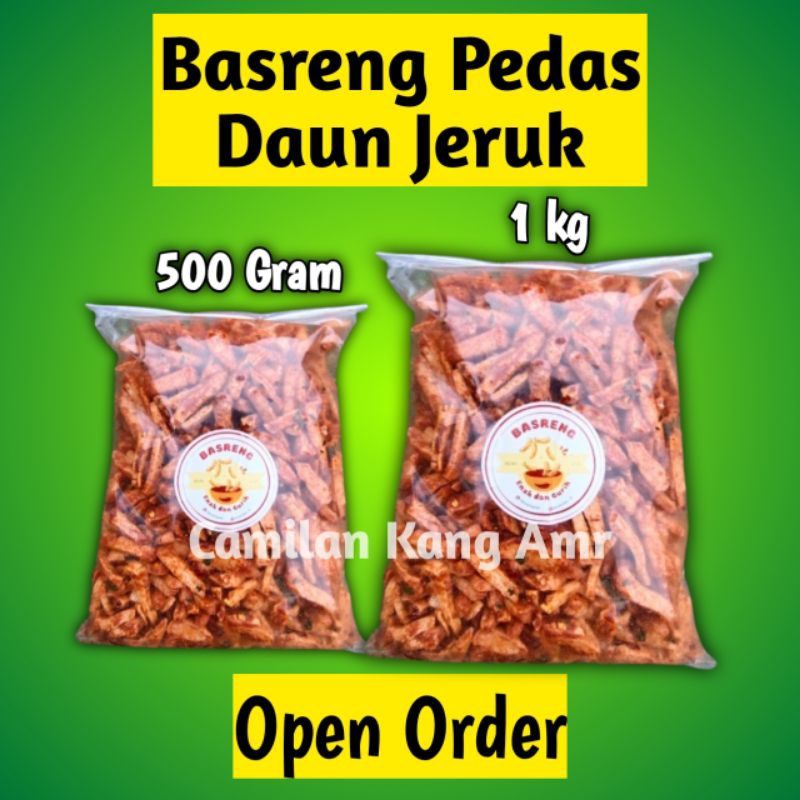 

basreng pedas 500 gram/ 1 kg daun jeruk