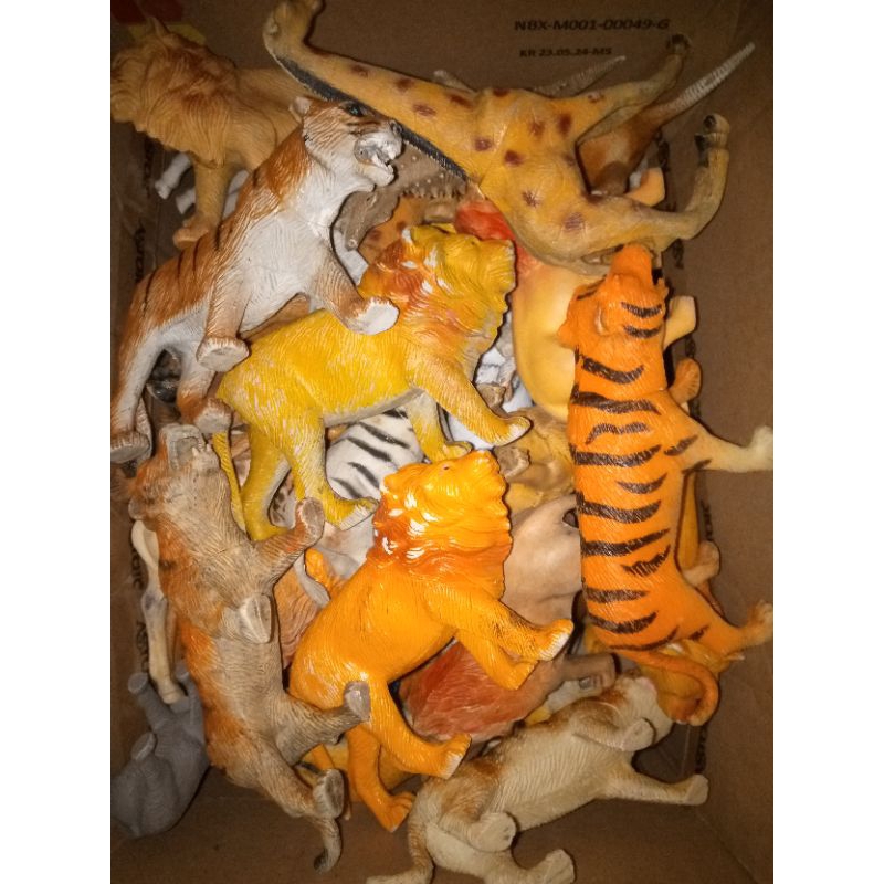 Mainan Hewan karet kiloan / mainan anak