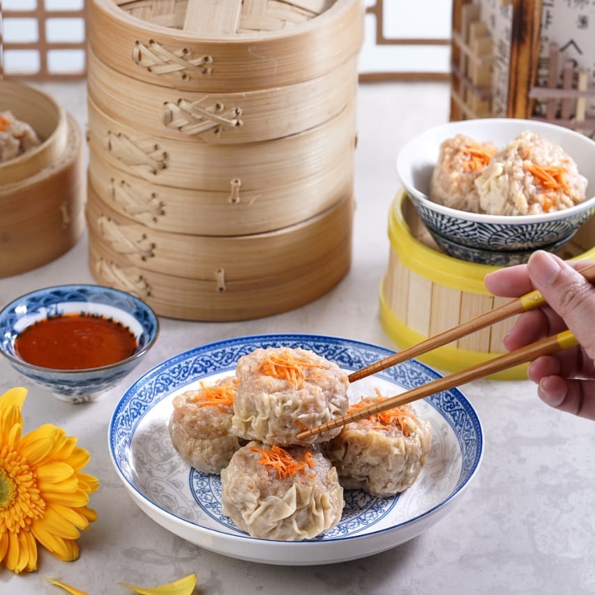 

Siomay Babi dan Udang Isi 5 pcs (Vakum) NON HALAL Oleh oleh Makanan Bandung