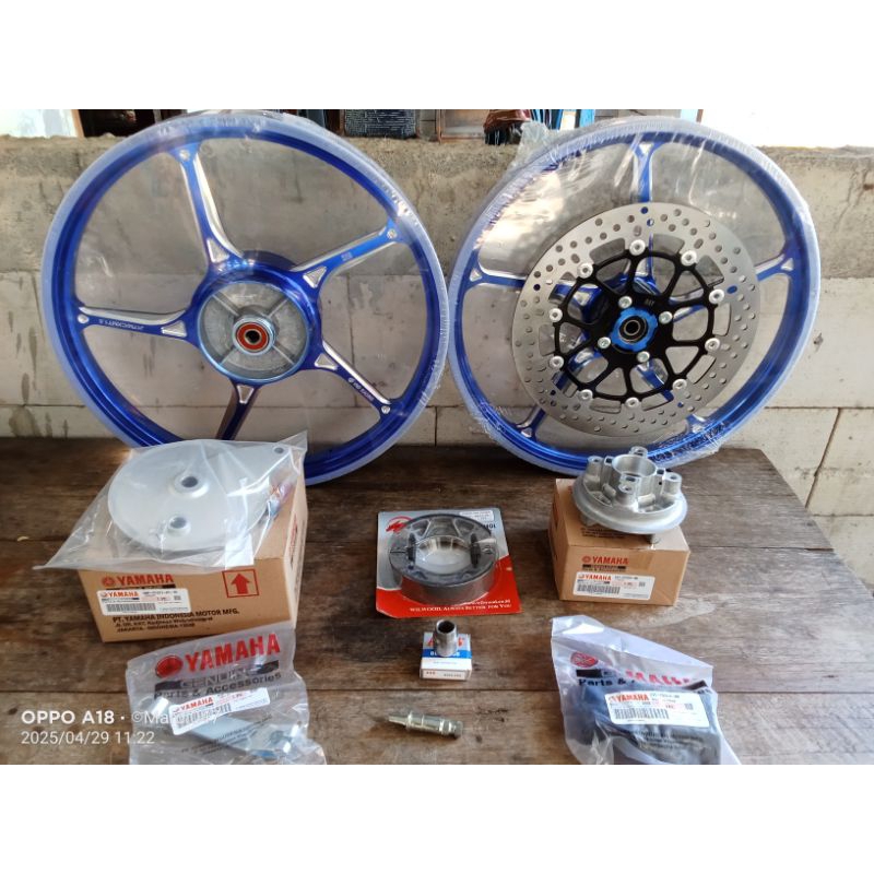 paket velg racing VND AK55 KZR Jupiter PNP CB GL MP TIGER