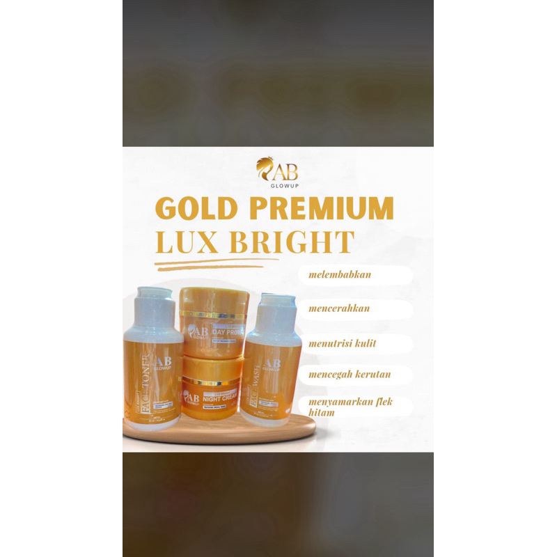 AB GLOW UP GOLD PREMIUM LUX BRIGHT