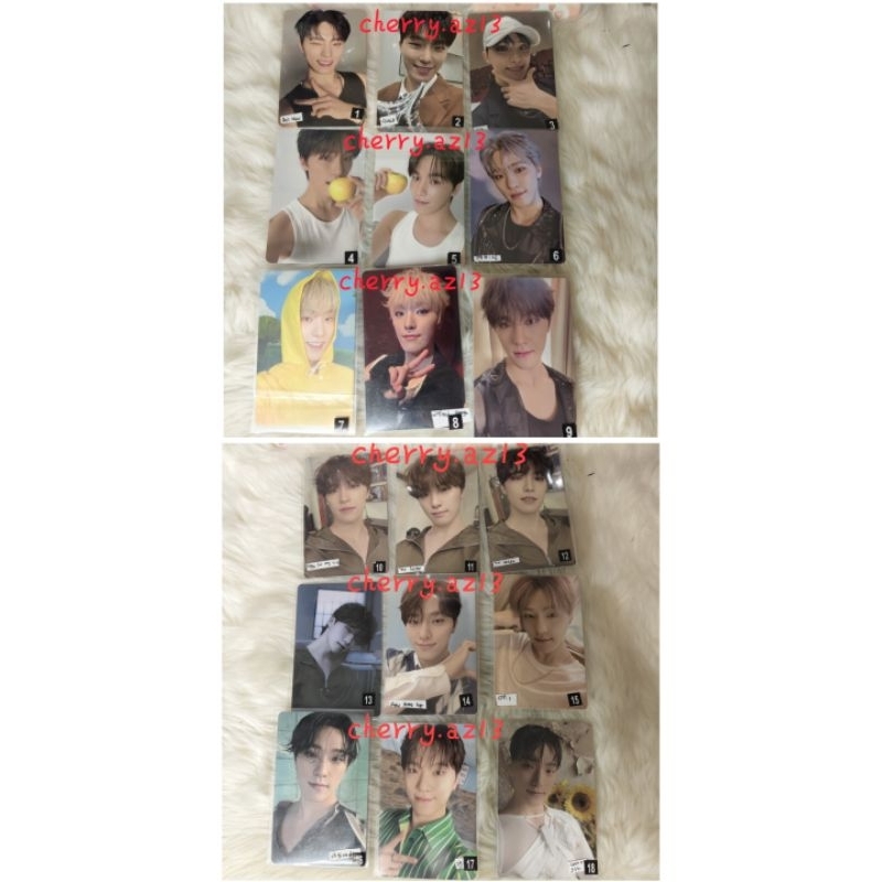 BATCH 2 ready aab Dino photocard pc spill the feels feel new carat carver is right here 17 kit dear 