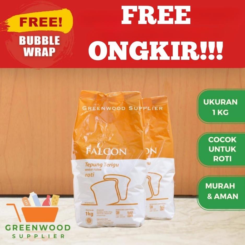 

Falcon Tepung Terigu Khusus Roti [PROTEIN TINGGI] - 1KG