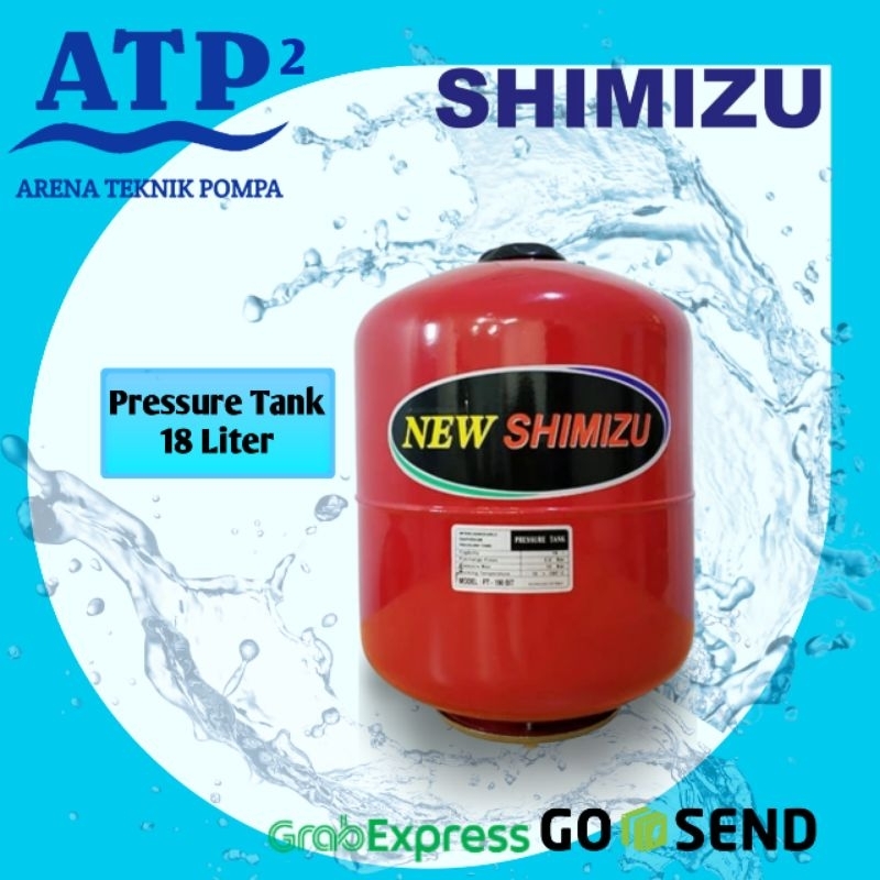 Shimizu Tabung Pompa Air 19Liter Pressure Tank