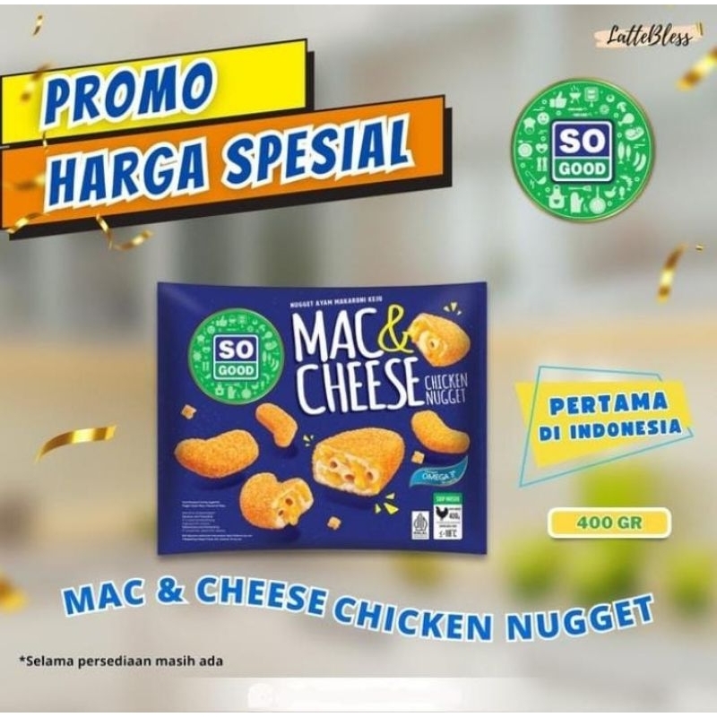 

So Good Mac & Cheese Nugget 400 gr / nugget